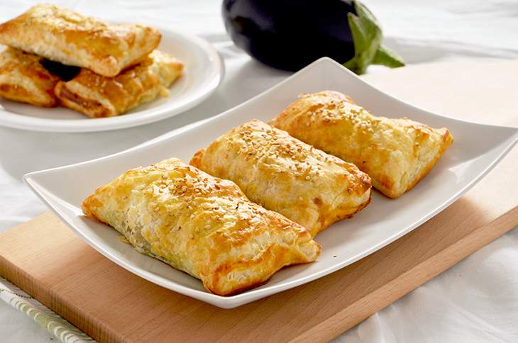 Fagottini croccanti di melanzane e ricotta