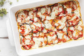 Melanzane al Forno con Pomodorini e Mozzarella
