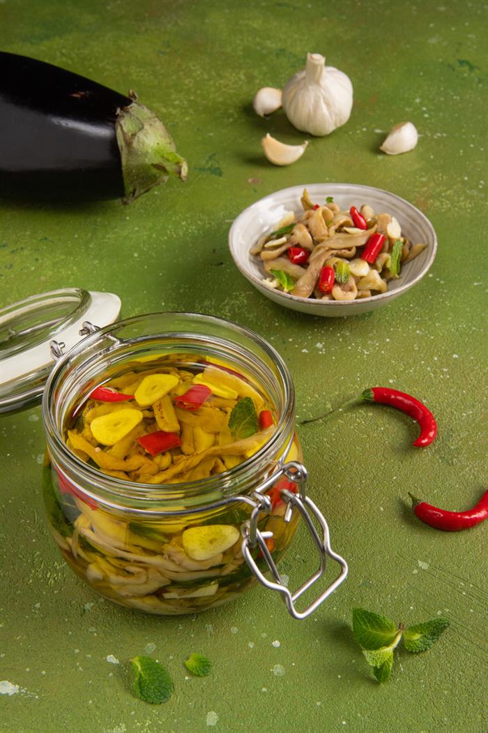 Melanzane sott’olio fatte in casa